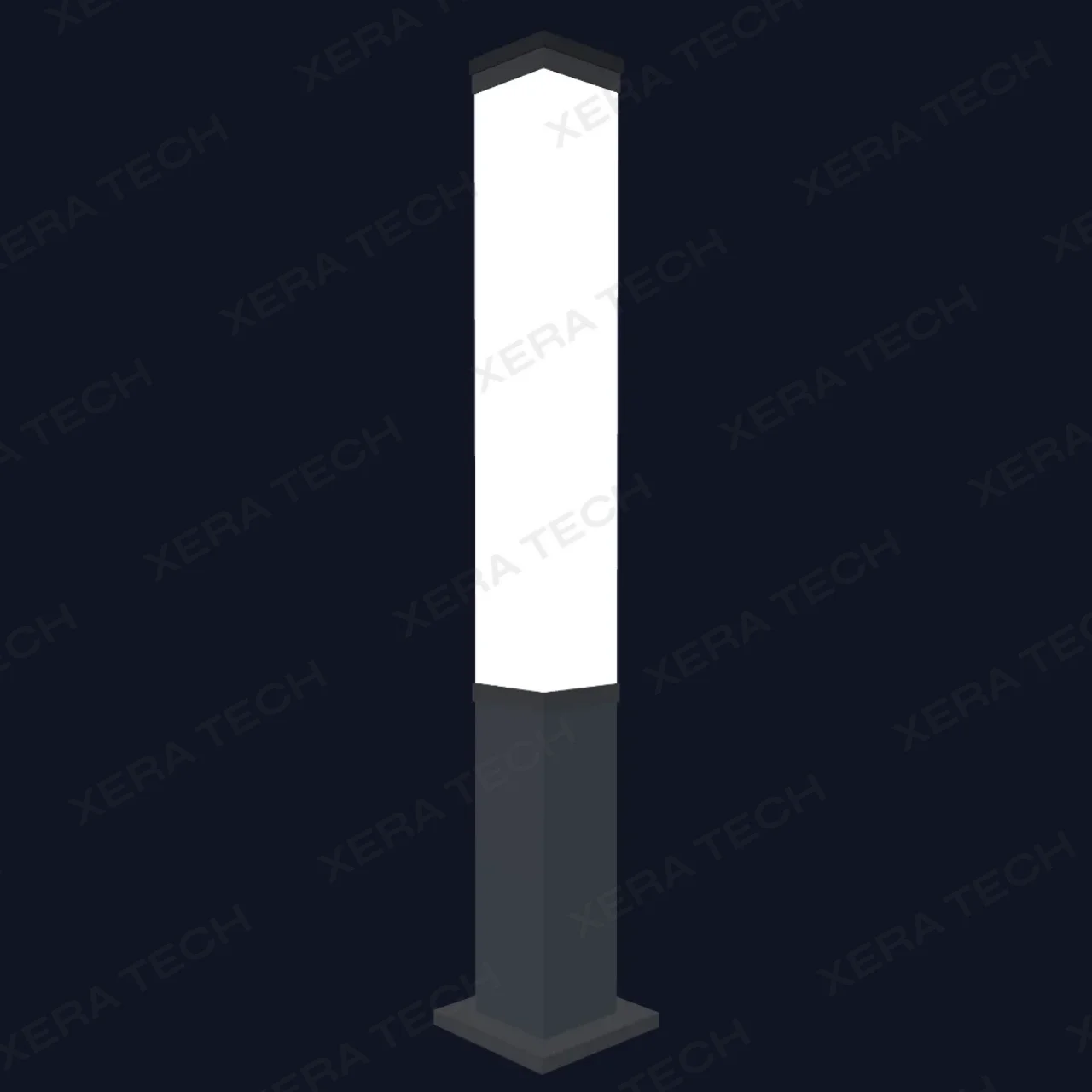Square Section Decorative Bollard Light price India