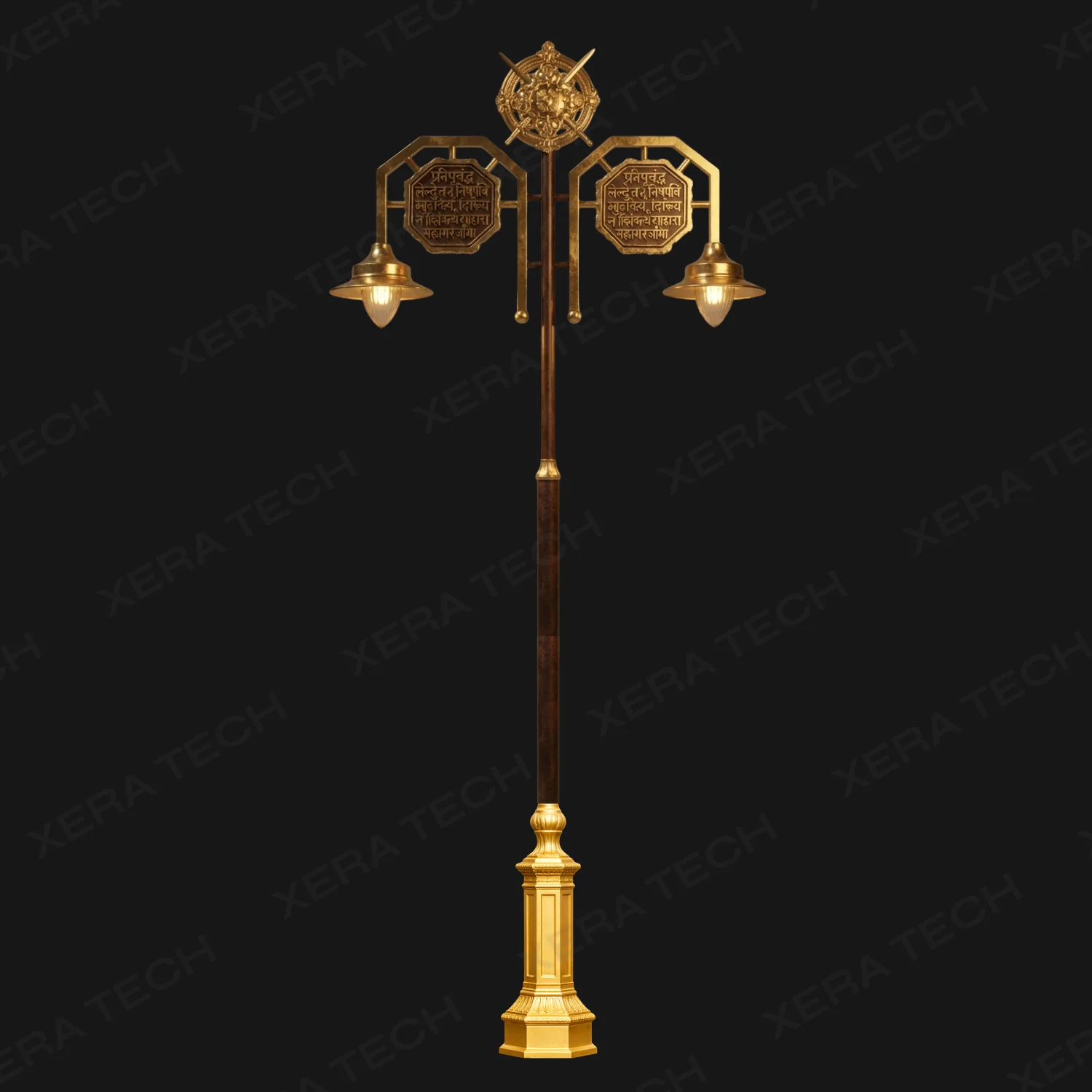 Chhatrapati Design Decorative Street Light Pole price India
