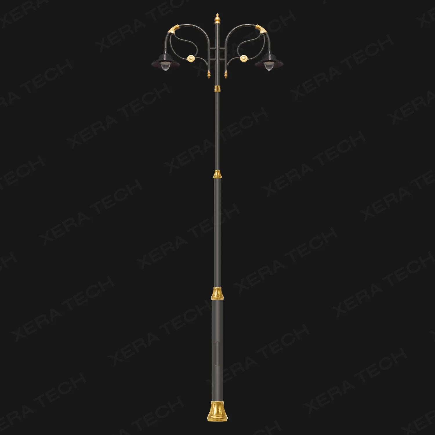 Garden Double Arm Handi Theme Decorative Pole price India
