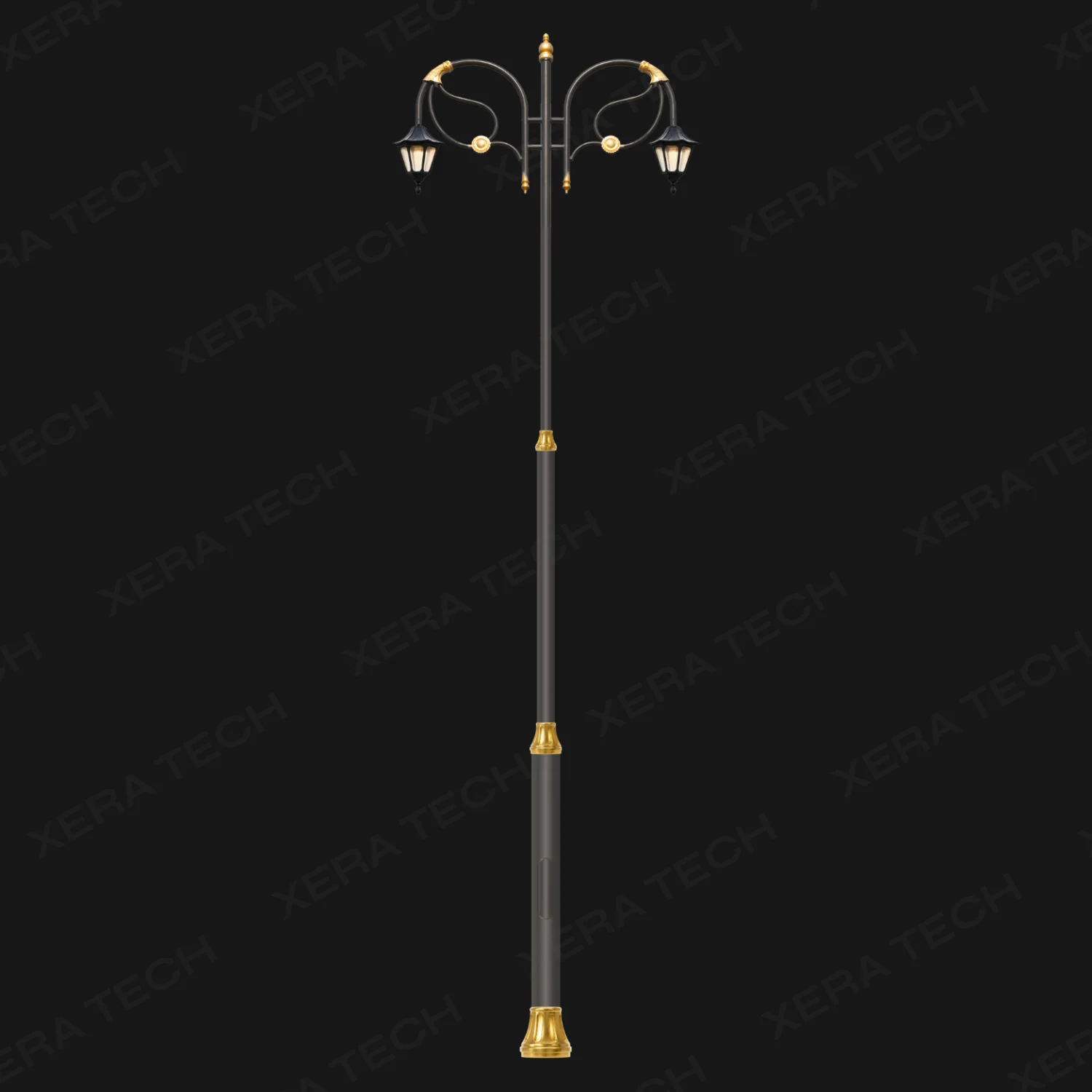 Garden Double Arm Lantern Theme Decorative Pole price India