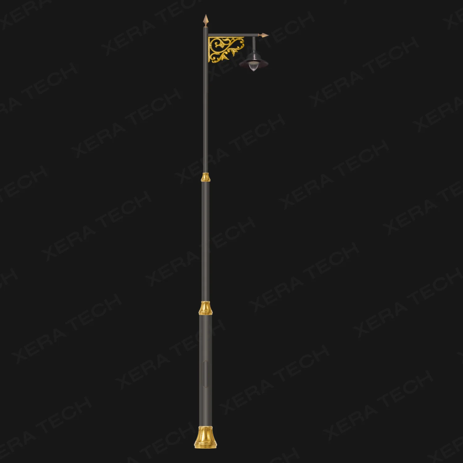 Garden Single Arm Decorative Pole — Standard price India